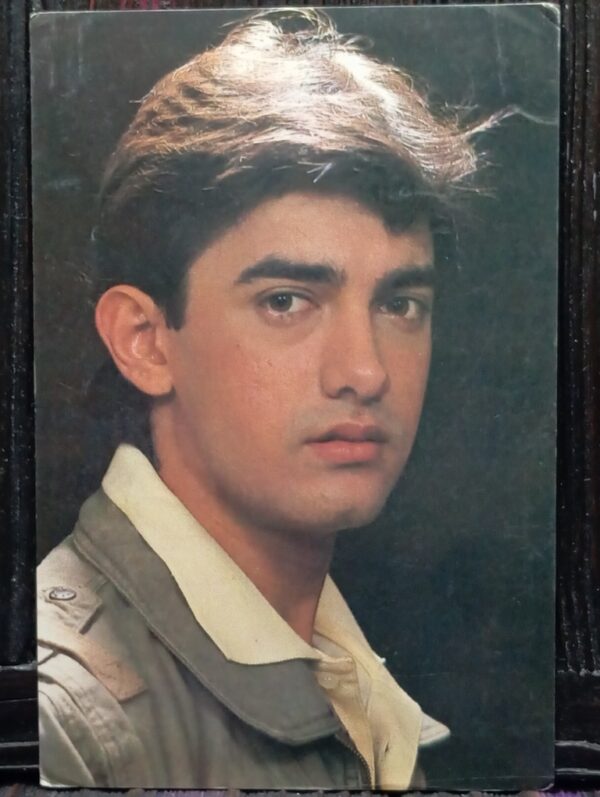 Aamir Khan * Vintage Bollywood Postcard * (PC) (WN)