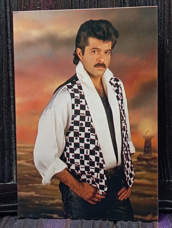Anil Kapoor * Vintage Bollywood Postcard * (PC) (PC-1726)