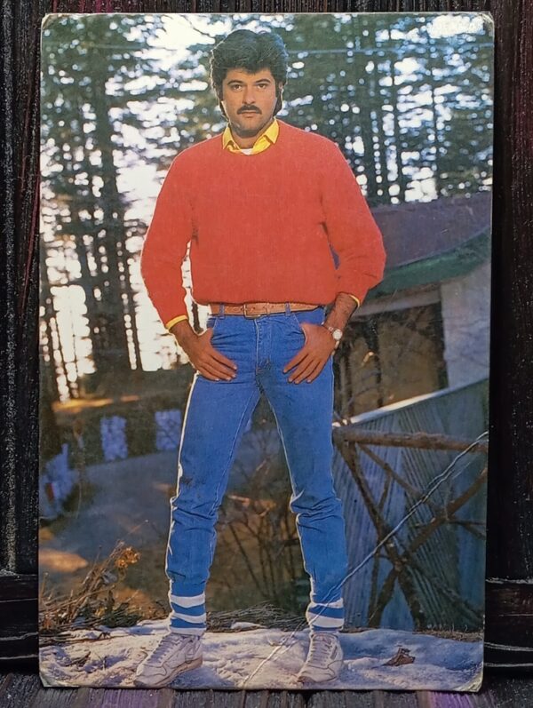 Anil Kapoor * Vintage Bollywood Postcard * (PC) (PC-730)