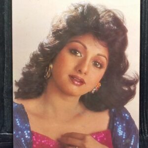 Sridevi * Vintage Bollywood Postcard * (BAP) (1019)
