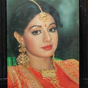 Sridevi * Vintage Bollywood Postcard * (BAP) (1687)