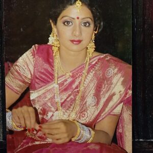 Sridevi * Vintage Bollywood Postcard * (BAP) (852)