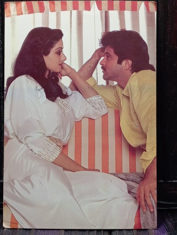 Sridevi Anil Kapoor * Vintage Bollywood Postcard * (Card) (178)