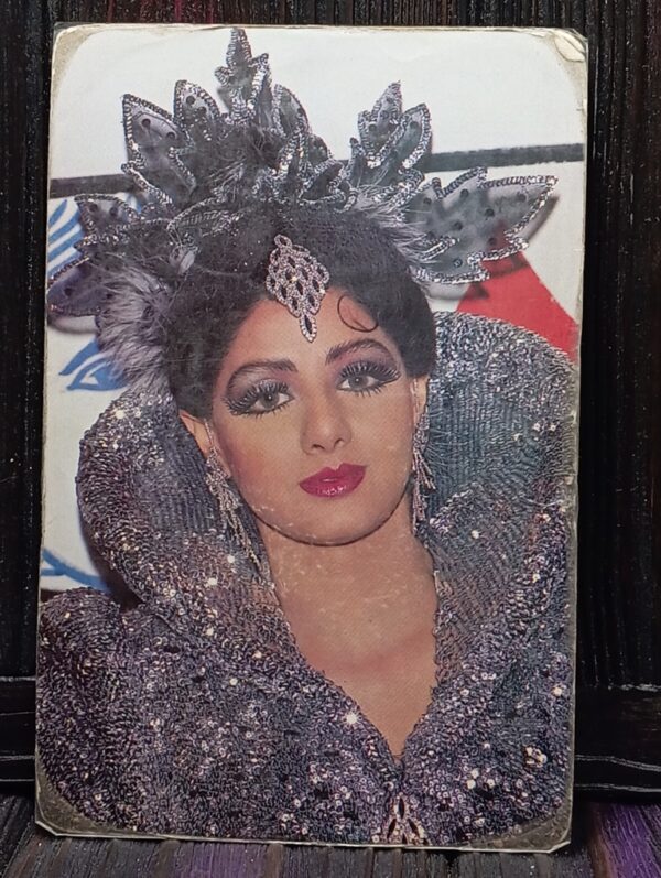 Sridevi * Vintage Bollywood Postcard * (BAP) (1352)