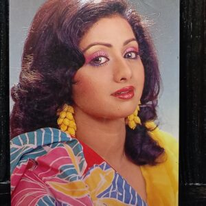 Sridevi * Vintage Bollywood Postcard * (PC) (PC-949)