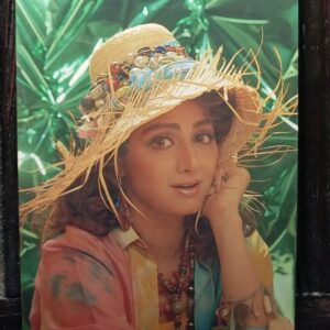 Sridevi * Vintage Bollywood Postcard * (RC) (PC-1338)