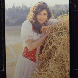 Sridevi * Vintage Bollywood Postcard * (UC) (605)