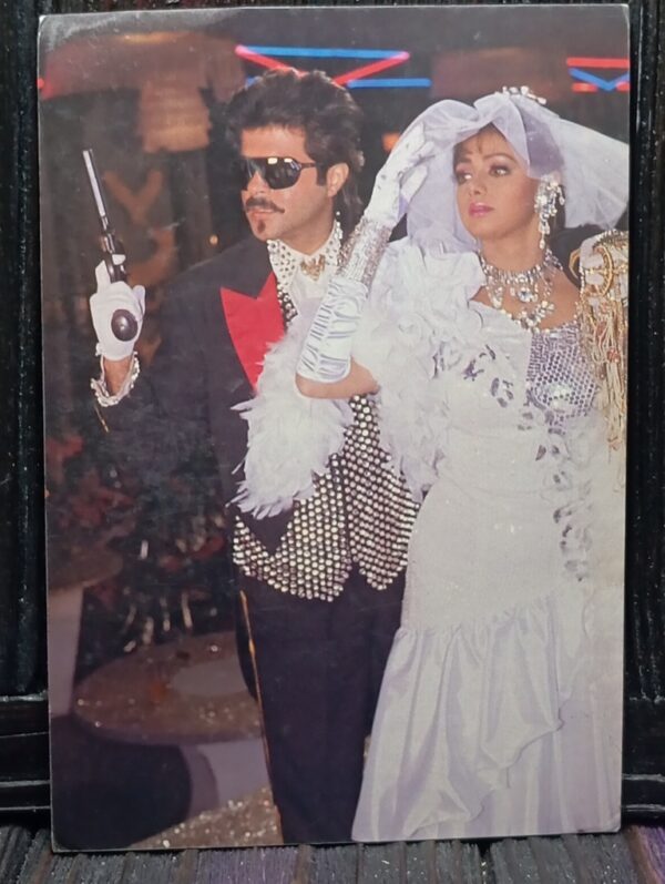 Sridevi Anil Kapoor * Vintage Bollywood Postcard * (RC) (PC-1220)