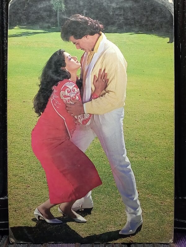 Sridevi Jeetendra * Vintage Bollywood Postcard * (Venus) (F377)