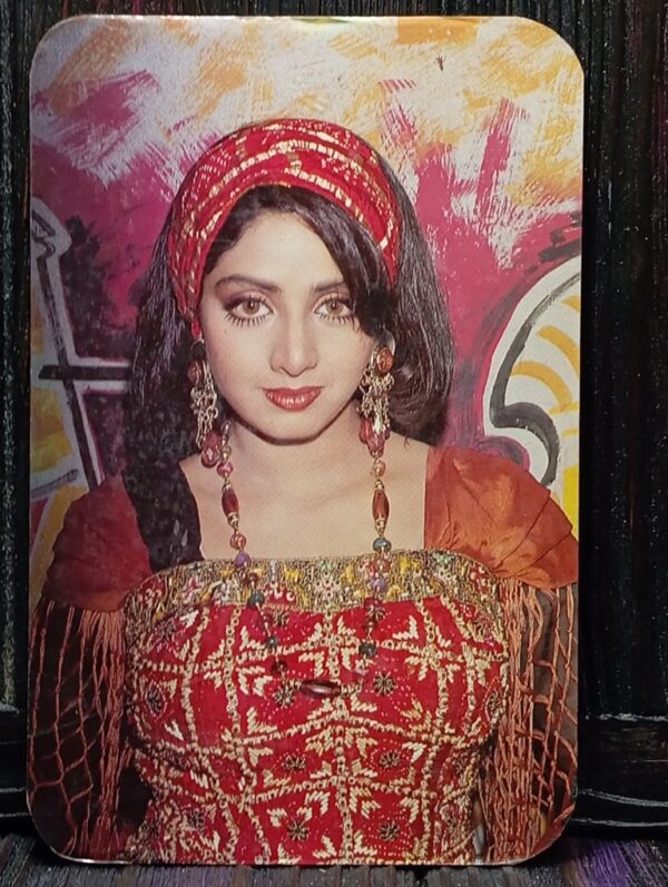 Sridevi * Vintage Bollywood Postcard * (BAP) (2002)