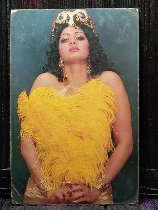 Sridevi * Vintage Bollywood Postcard * (Venus) (WN)