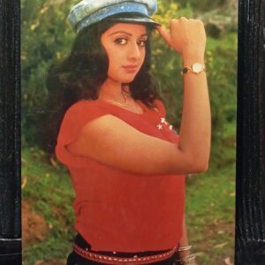 Sridevi * Vintage Bollywood Postcard * (RC) (PC-605)