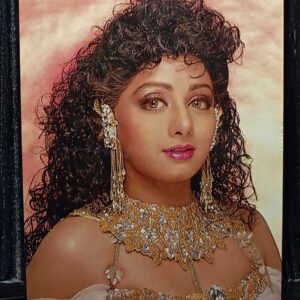 Sridevi * Vintage Bollywood Postcard * (Venus) (668)