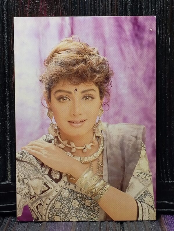 Sridevi * Vintage Bollywood Postcard * (WN) (601)