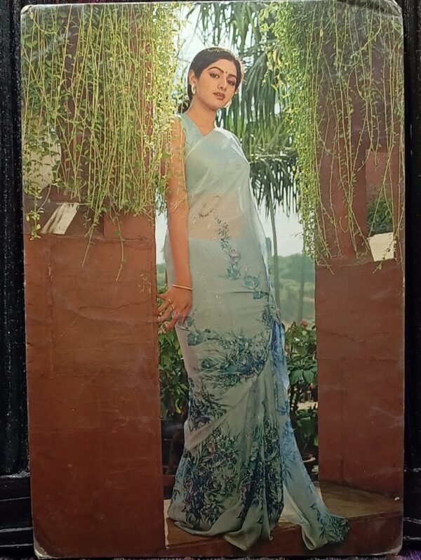 Sridevi * Vintage Bollywood Postcard * (RC) (PC-457)