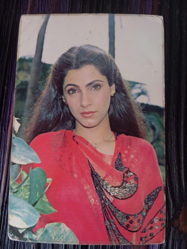 Dimple Kapadia * Vintage Bollywood Postcard * (Venus) (F286)