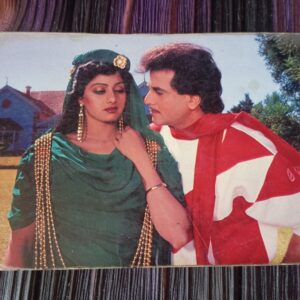 Sridevi Jeetendra * Vintage Bollywood Postcard * (BAP) (819)
