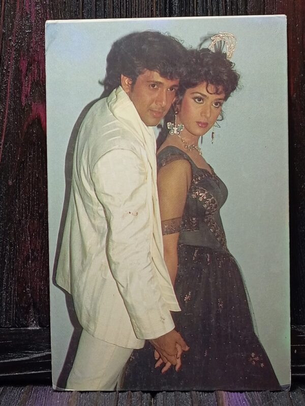 Meenakshi Seshadri Govinda* Vintage Bollywood Postcard * (Card) (126)