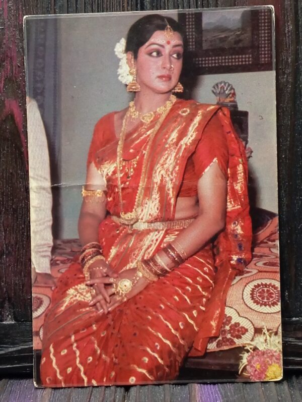 Hema Malini * Vintage Bollywood Postcard * (BAP) (10)