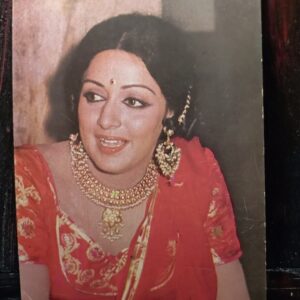Hema Malini * Vintage Bollywood Postcard * (Venus) (f-29)