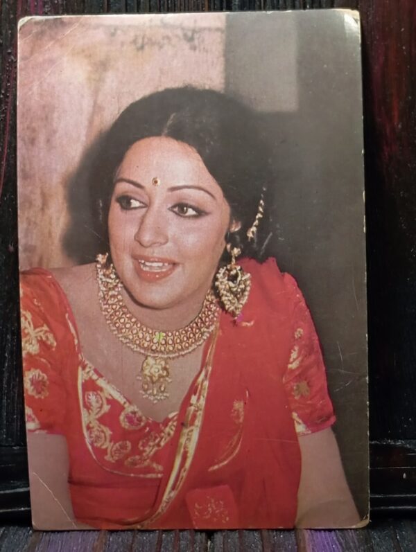 Hema Malini * Vintage Bollywood Postcard * (Venus) (f-29)