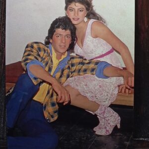 Sonam Chanky Panday * Vintage Bollywood Postcard * (Ruby) (526)