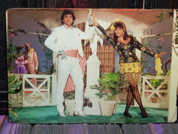 Kimi Katkar Govinda* Vintage Bollywood Postcard * (Ruby) (176)