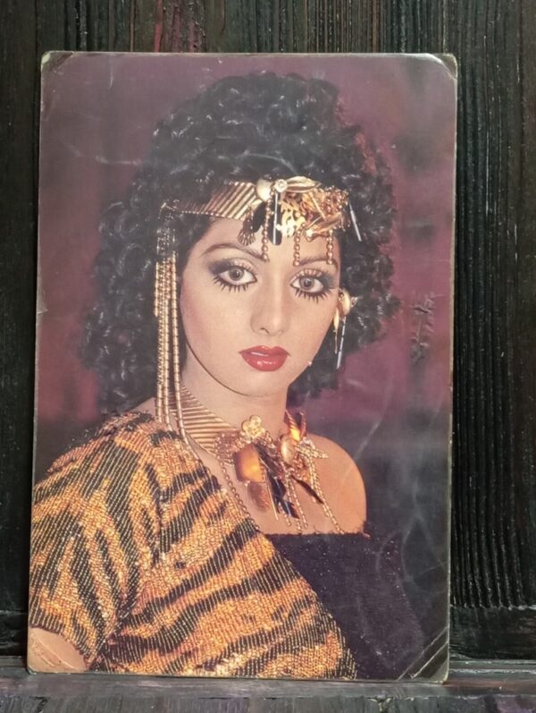 Sridevi * Vintage Bollywood Postcard * (RC) (PC-545)