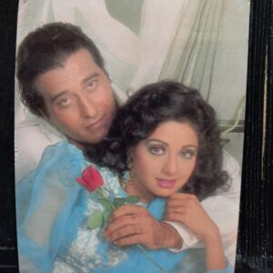 Sridevi Vinond Khanna * Vintage Bollywood Postcard * (Ruby) (538)