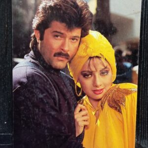 Sridevi Anil Kapoor * Vintage Bollywood Postcard * (BAP) (1429)