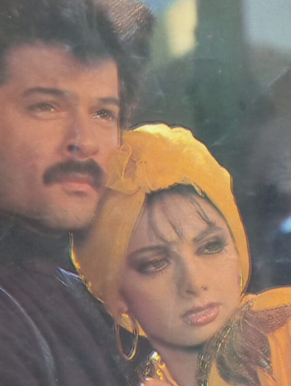 Sridevi Anil Kapoor * Vintage Bollywood Postcard * (Ruby) (WN) - Image 3