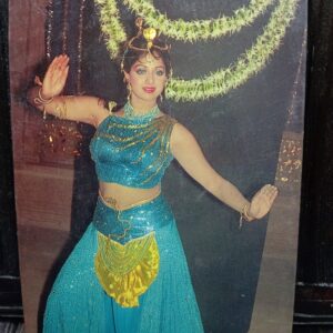Sridevi * Vintage Bollywood Postcard * (RC) (PC-761)