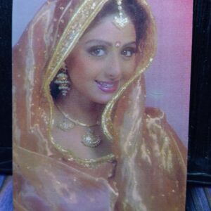 Sridevi * Vintage Bollywood Postcard * (WN) (WN)