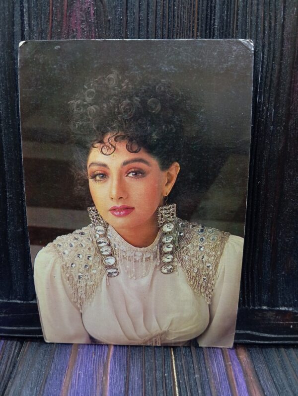 Sridevi * Vintage Bollywood Postcard * (BAP) (1272)