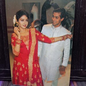 Sridevi Salman Khan * Vintage Bollywood Postcard * (RS) (PC-1708)