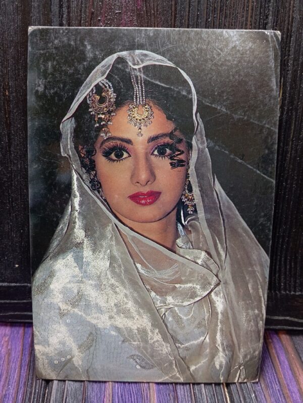 Sridevi * Vintage Bollywood Postcard * (Venus) (684)