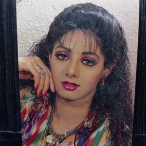 Sridevi * Vintage Bollywood Postcard * (Venus) (706)