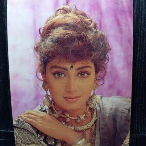 Sridevi * Vintage Bollywood Postcard * (RS) (PC-1358)