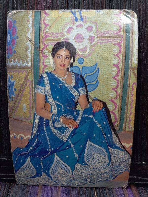 Sridevi * Vintage Bollywood Postcard * (RC) (PC-561)