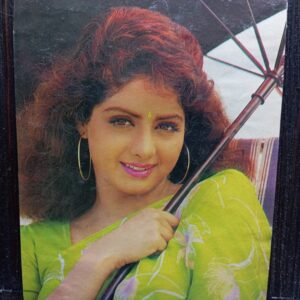 Sridevi * Vintage Bollywood Postcard * (fANSY) (WN)