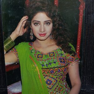 Sridevi * Vintage Bollywood Postcard * (RS) (PC-1802)