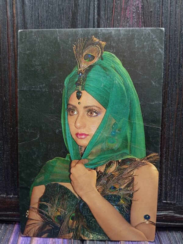 Sridevi * Vintage Bollywood Postcard * (VENUS) (716)