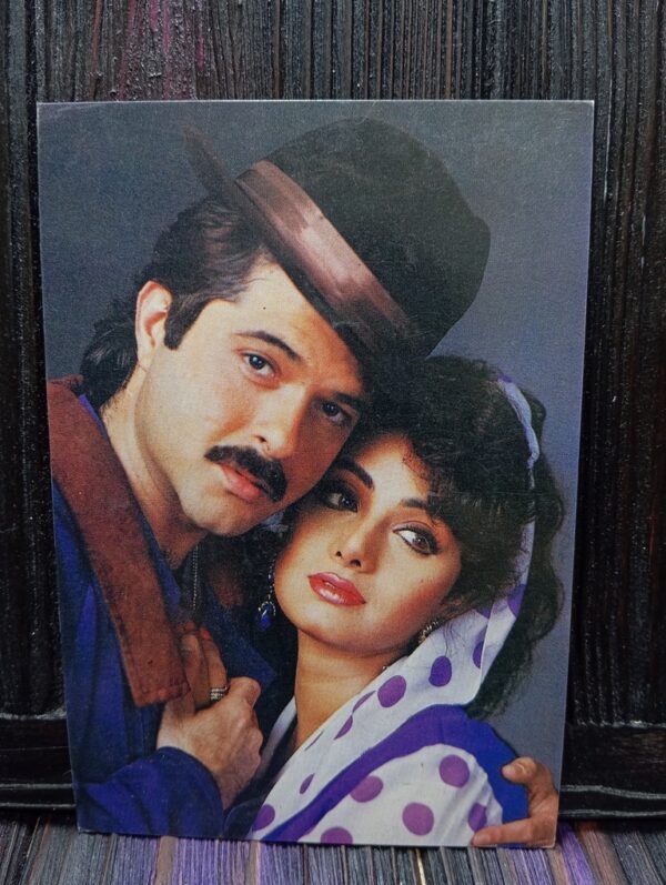Sridevi Anil Kapoor * Vintage Bollywood Postcard * (RS) (PC-1857)
