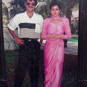 Sridevi Anil Kapoor * Vintage Bollywood Postcard * (RS) (PC-782)