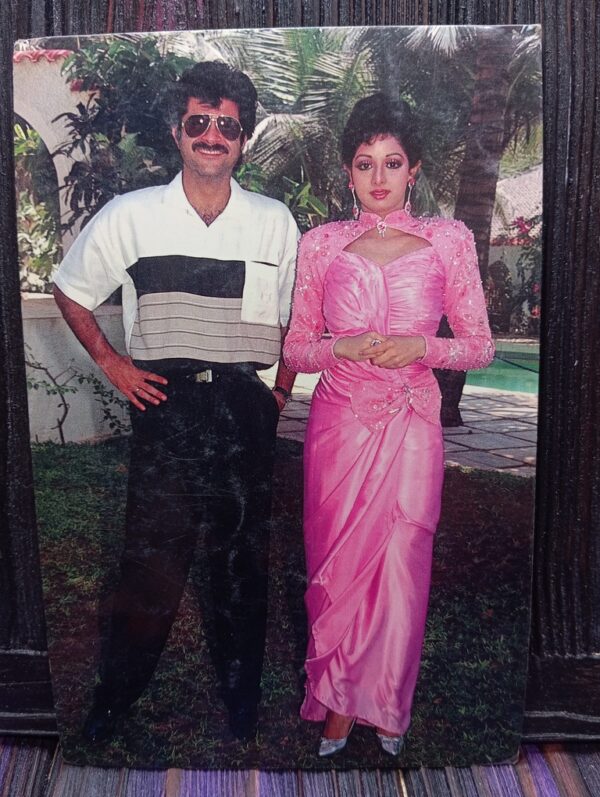 Sridevi Anil Kapoor * Vintage Bollywood Postcard * (RS) (PC-782)