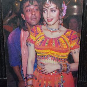 Sridevi Sanjay Dutt * Vintage Bollywood Postcard * (PS) (PC-1862)
