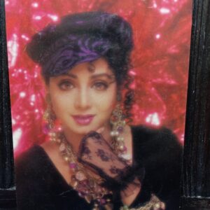 Sridevi * Vintage Bollywood Postcard * (BAP) (2199)