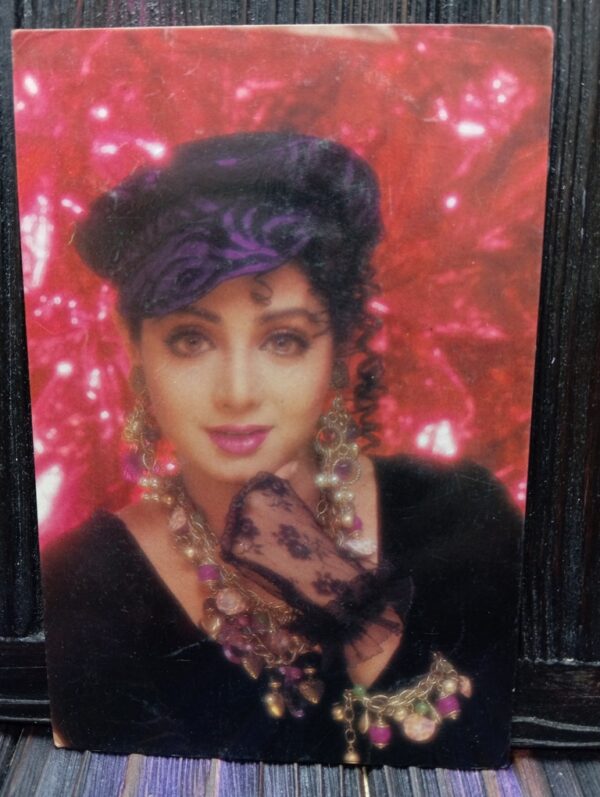 Sridevi * Vintage Bollywood Postcard * (BAP) (2199)