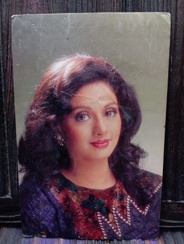 Sridevi * Vintage Bollywood Postcard * (BAP) (1357)