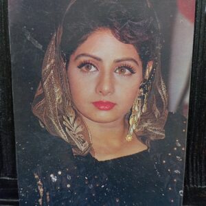 Sridevi * Vintage Bollywood Postcard * (RS) (PC-1290)